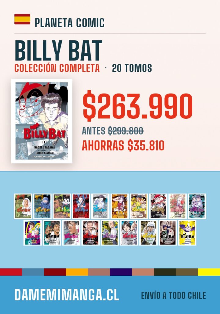Billy Bat Colección Completa (20 tomos) – Planeta Comic