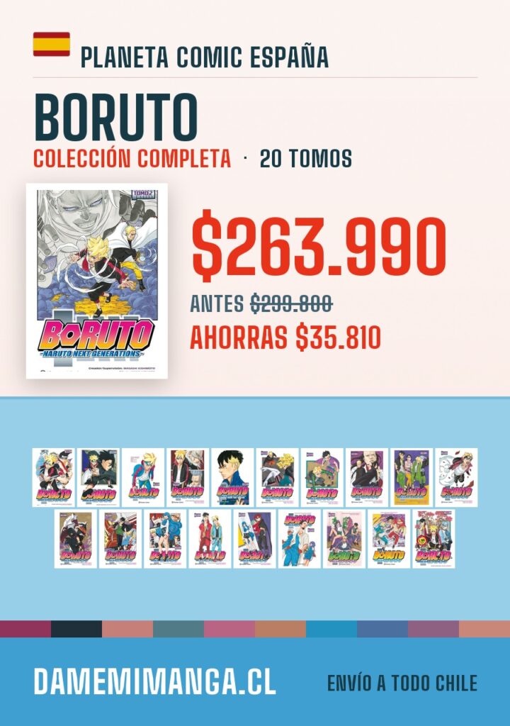 Boruto Colección Completa (20 tomos) – Planeta Comic España