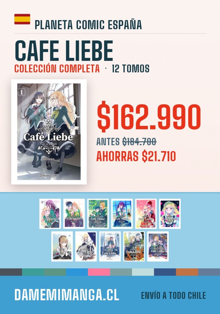 Cafe Liebe Colección Completa (12 tomos) – Planeta Comic España
