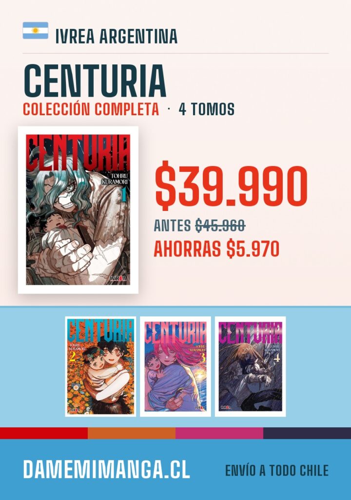 Centuria Colección Completa (4 tomos) – Ivrea Argentina