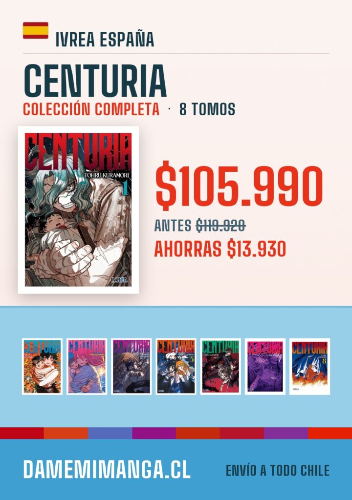 Centuria Colección Completa (8 tomos) – Ivrea España