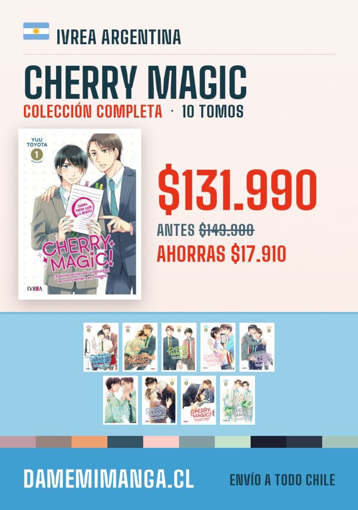 Cherry Magic Colección Completa (10 tomos) – Ivrea Argentina