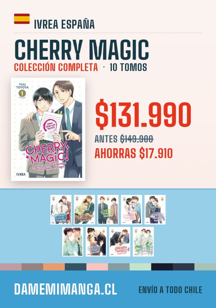 Cherry Magic Colección Completa (10 tomos) – Ivrea España