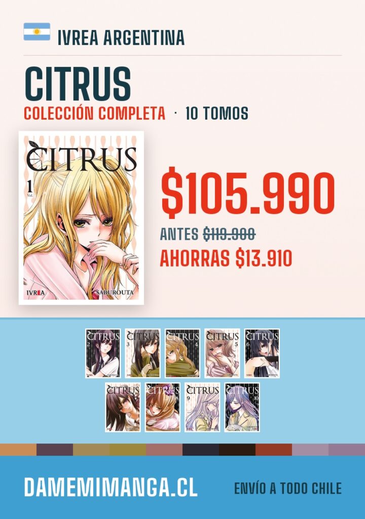 Citrus Colección Completa (10 tomos) – Ivrea Argentina
