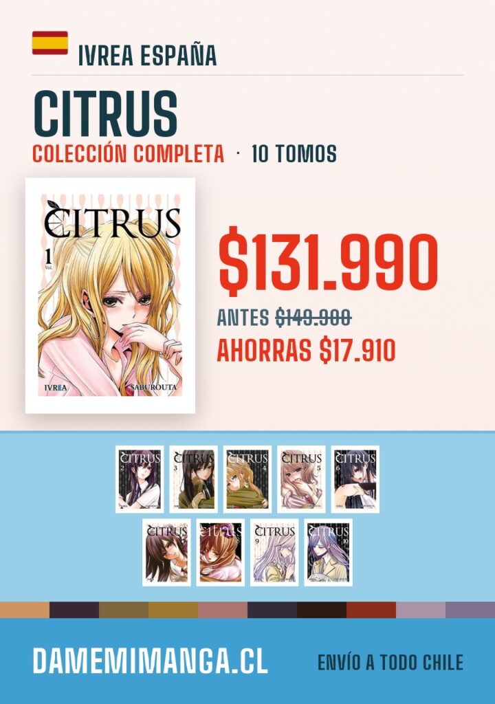 Citrus Colección Completa (10 tomos) – Ivrea España