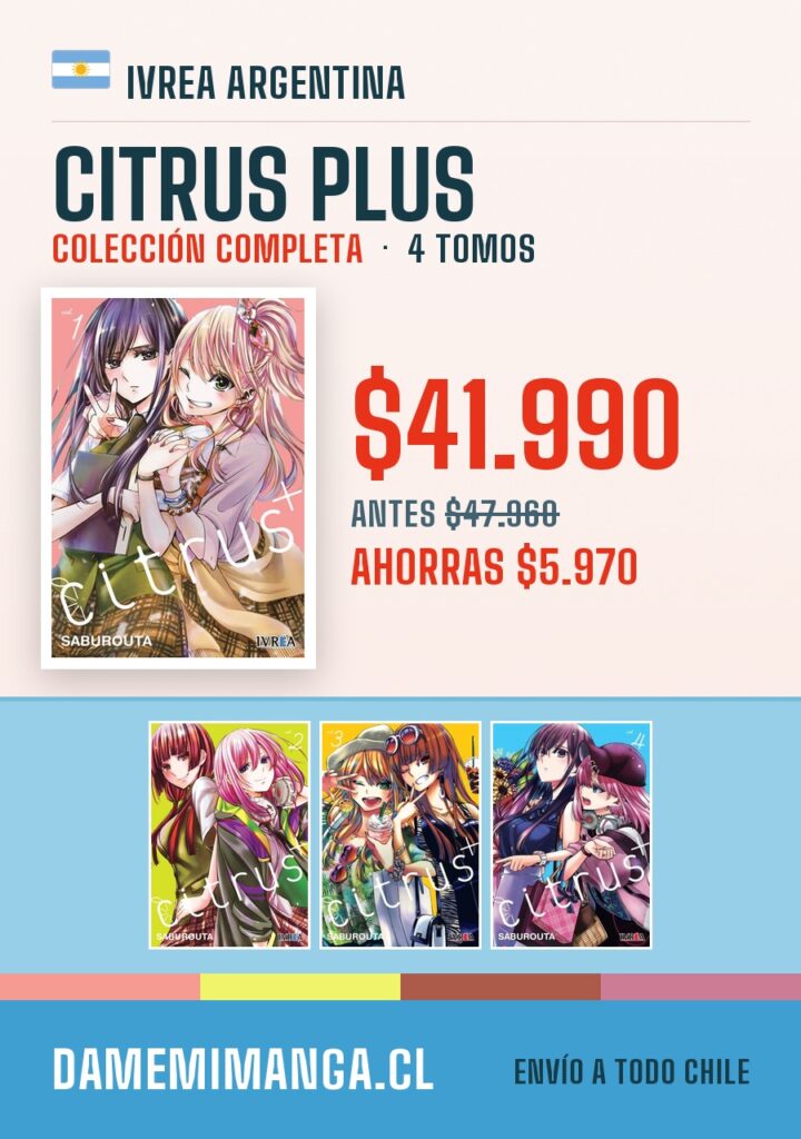 Citrus Plus Colección Completa (4 tomos) – Ivrea Argentina