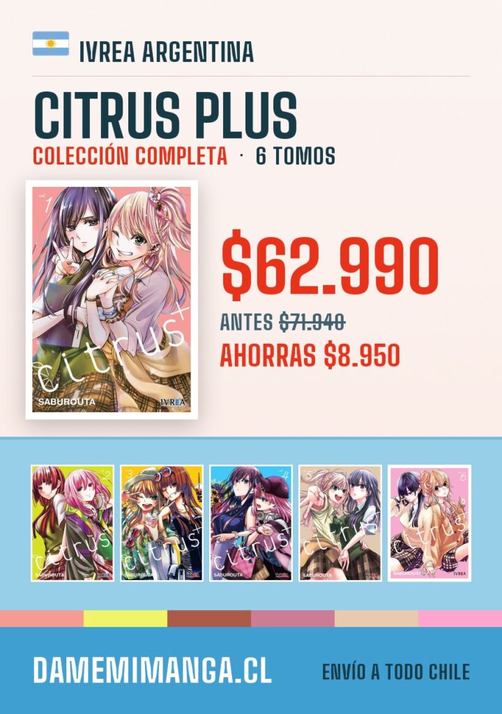 Citrus Plus Colección Completa (6 tomos) – Ivrea Argentina
