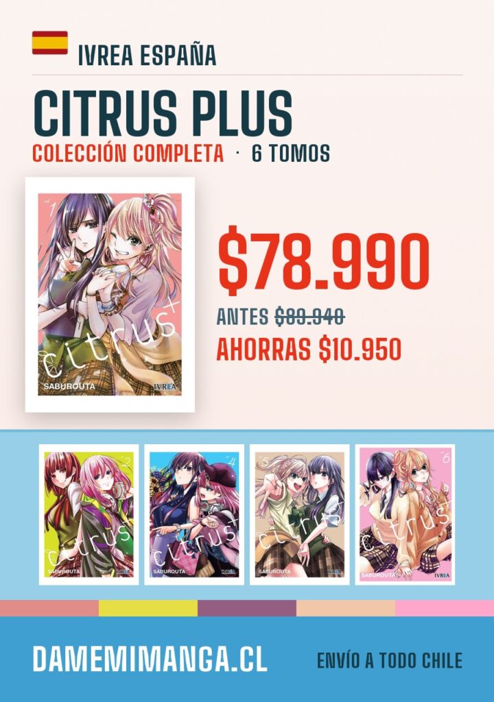 Citrus Plus Colección Completa (6 tomos) – Ivrea España