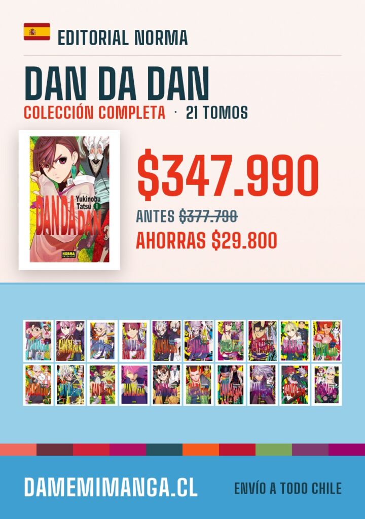 Dan Da Dan Colección Completa (21 tomos) – Editorial Norma