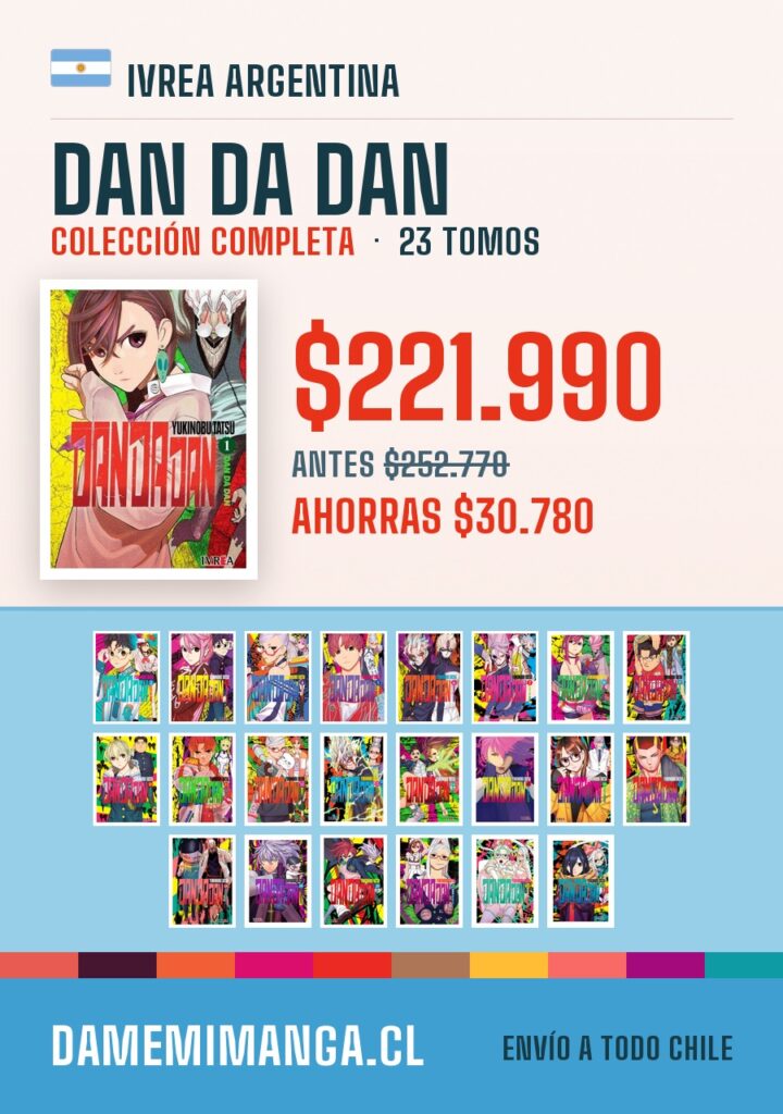 Dan Da Dan Colección Completa (23 tomos) – Ivrea Argentina
