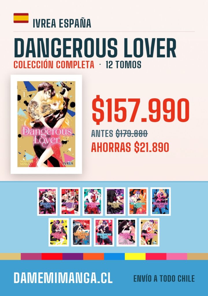 Dangerous Lover Colección Completa (12 tomos) – Ivrea España