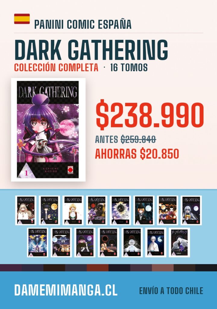Dark Gathering Colección Completa (16 tomos) – Panini Comic España