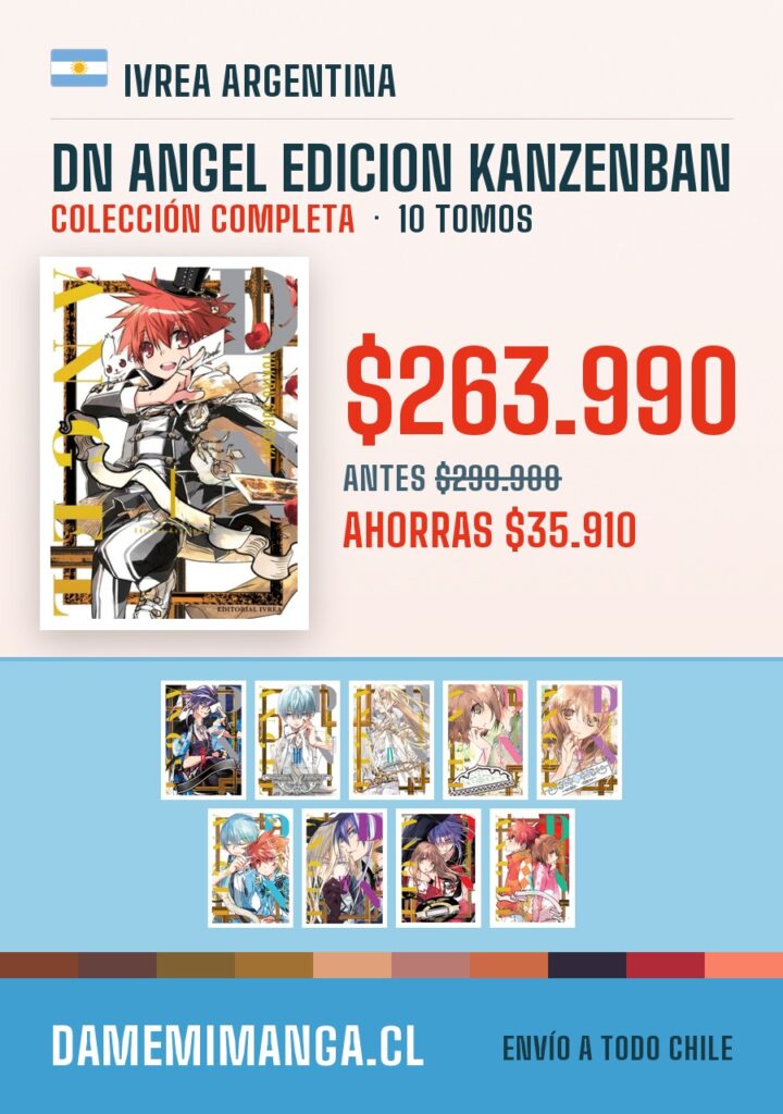 DN Angel Edicion Kanzenban Colección Completa (10 tomos) – Ivrea Argentina