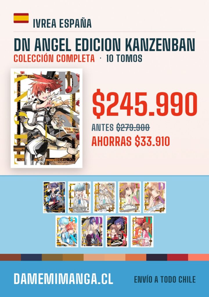 DN Angel Edicion Kanzenban Colección Completa (10 tomos) – Ivrea España