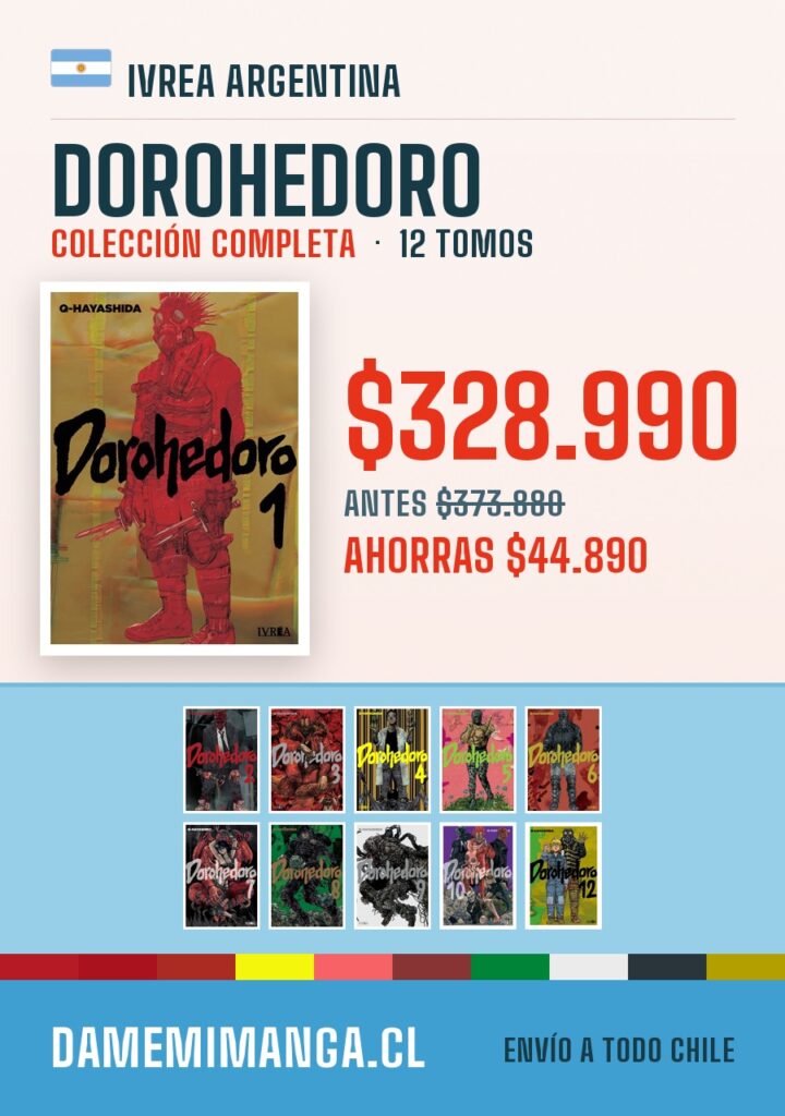 Dorohedoro Colección Completa (12 tomos) – Ivrea Argentina