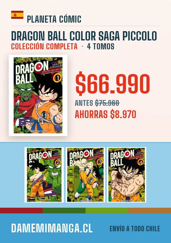 Dragon Ball Color Saga Piccolo Colección Completa (4 tomos) – Planeta Cómic