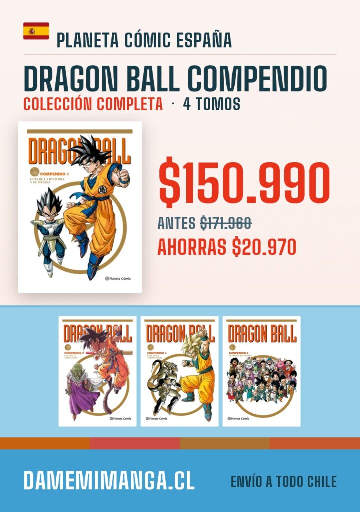 Dragon Ball Compendio Colección Completa (4 tomos) – Planeta Cómic España