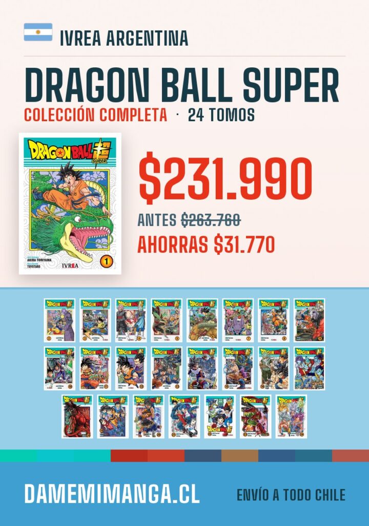 Dragon Ball Super Colección Completa (24 tomos) – Ivrea Argentina