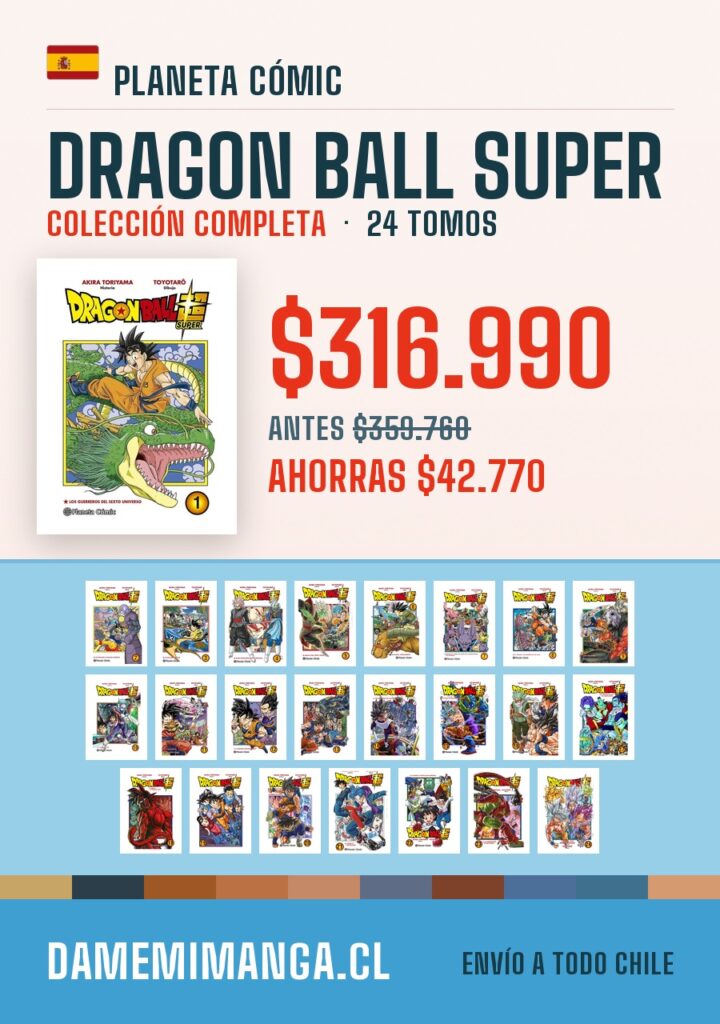 Dragon Ball Super Colección Completa (24 tomos) – Planeta Cómic