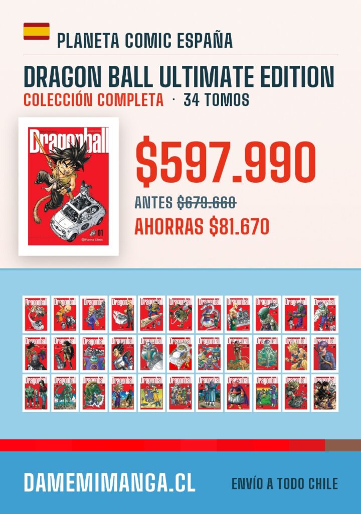 Dragon Ball Ultimate Edition Colección Completa (34 tomos) – Planeta Comic España