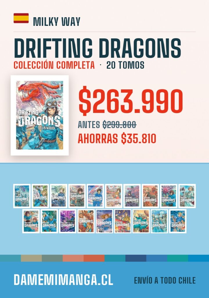 Drifting Dragons Colección Completa (20 tomos) – Milky Way
