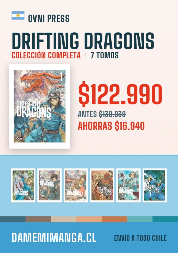Drifting Dragons Colección Completa (7 tomos) – Ovni Press