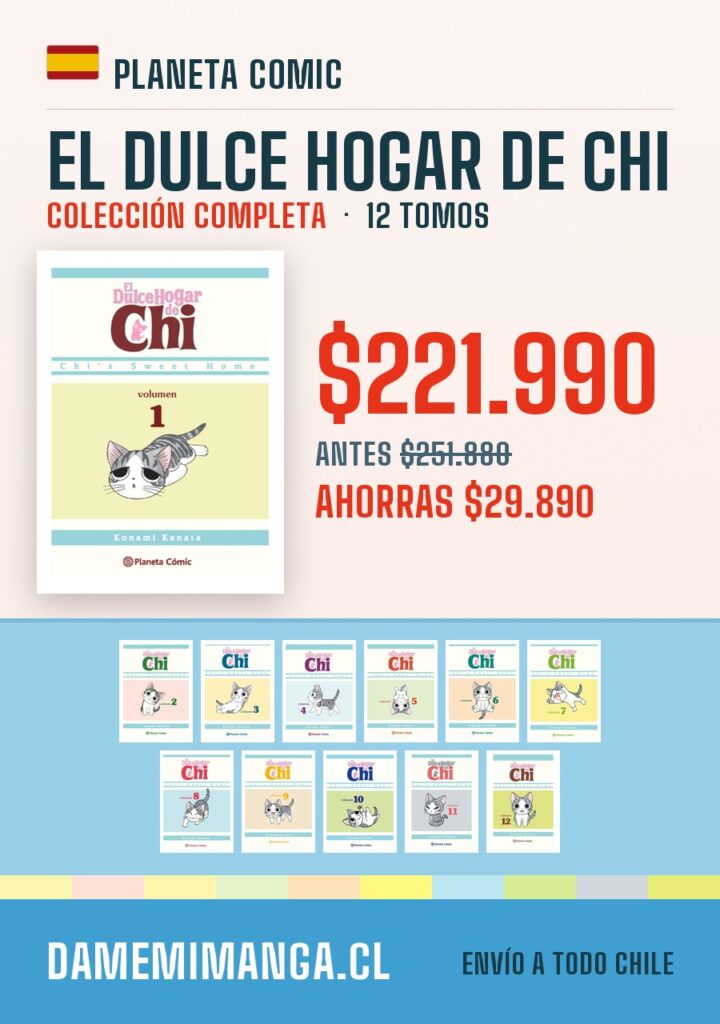 El dulce hogar de Chi Colección Completa (12 tomos) – Planeta Comic