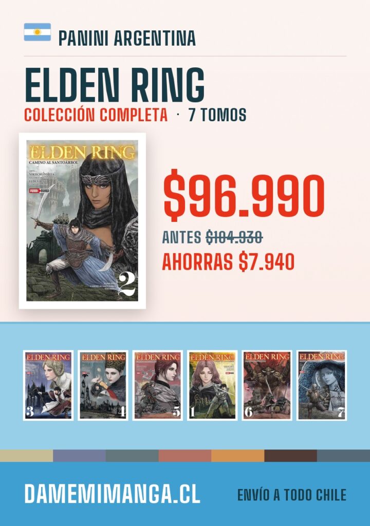Elden Ring Colección Completa (7 tomos) – Panini Argentina