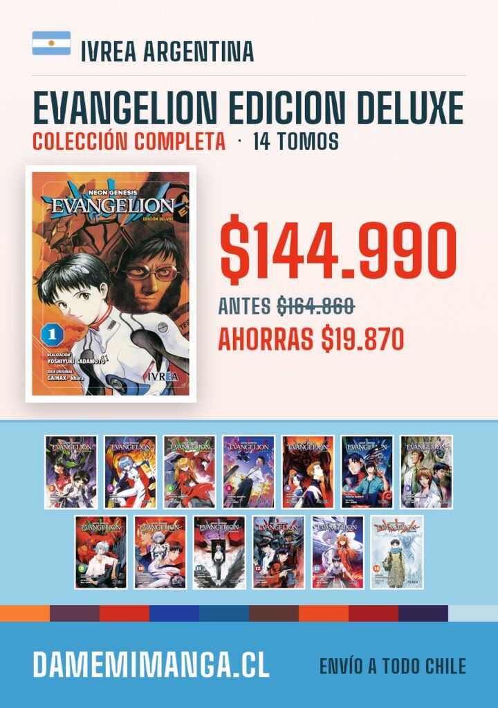 Evangelion Edicion Deluxe Colección Completa (14 tomos) – Ivrea Argentina
