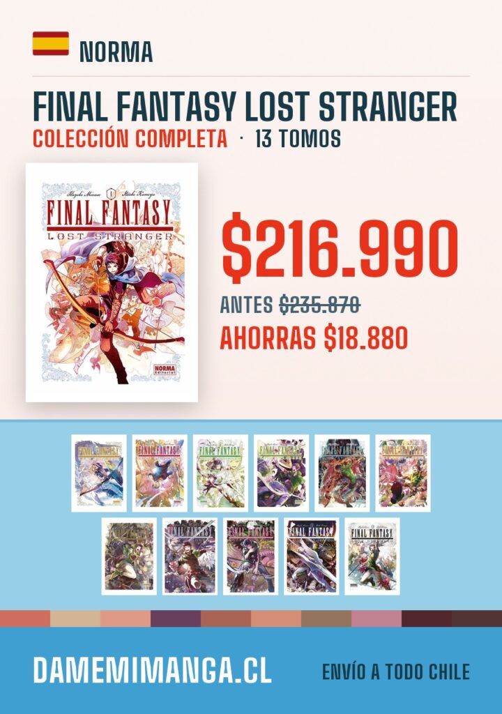 Final Fantasy Lost Stranger Colección Completa (13 tomos) – Norma