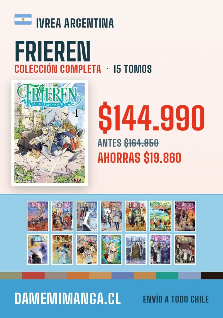 Frieren Colección Completa (15 tomos) – Ivrea Argentina