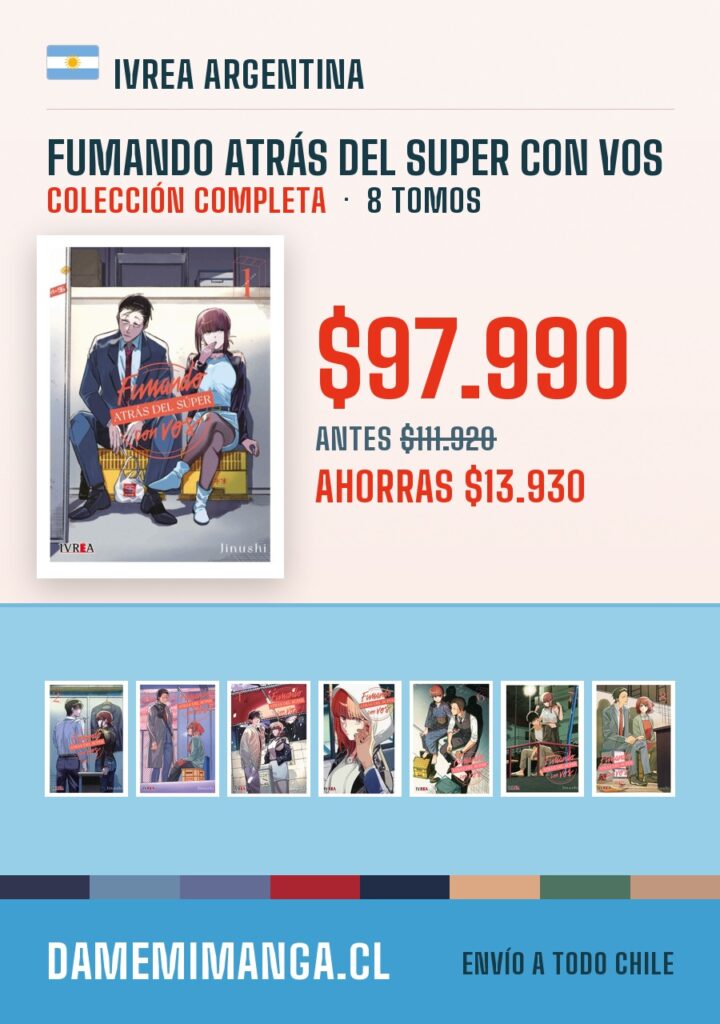 Fumando atrás del super con vos Colección Completa (8 tomos) – Ivrea Argentina