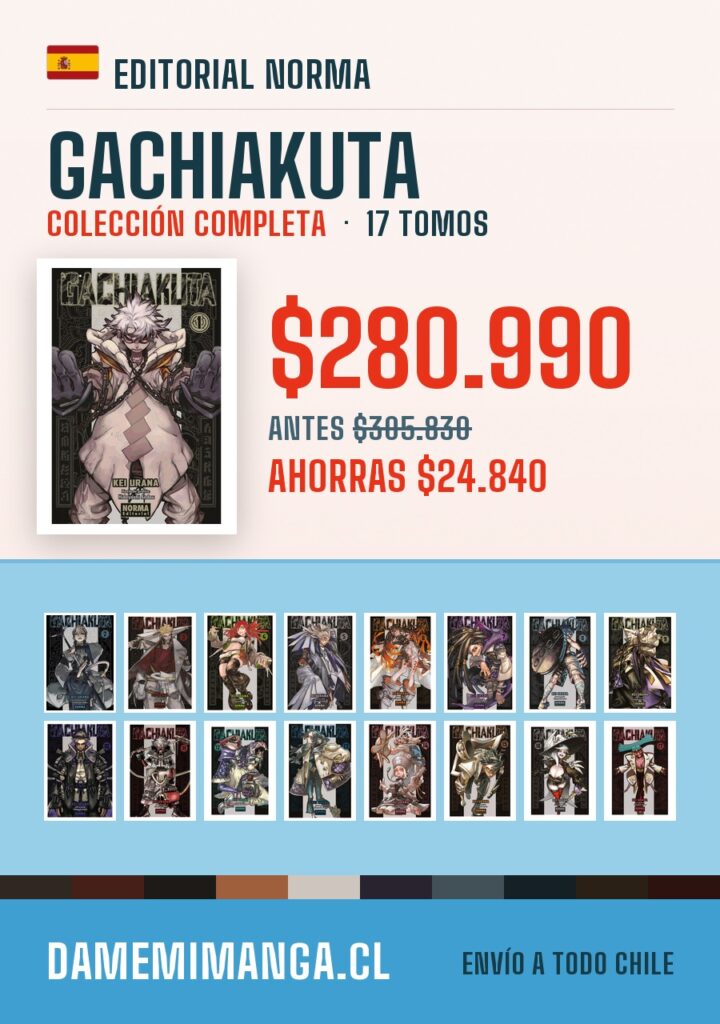 Gachiakuta Colección Completa (17 tomos) – Editorial Norma