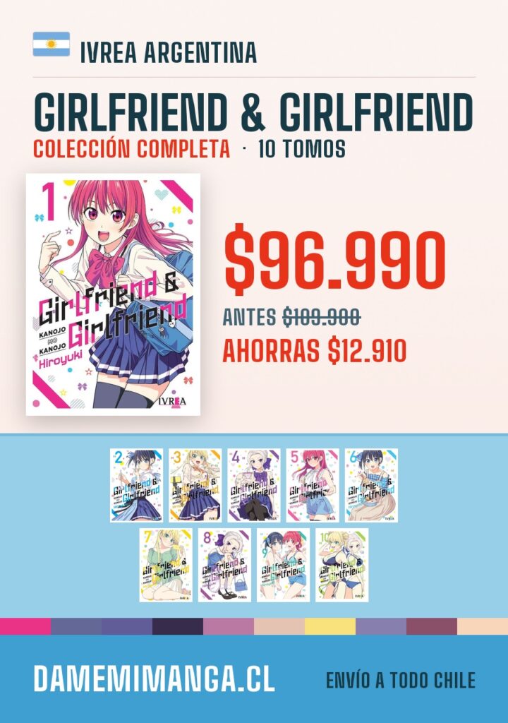Girlfriend & Girlfriend Colección Completa (10 tomos) – Ivrea Argentina