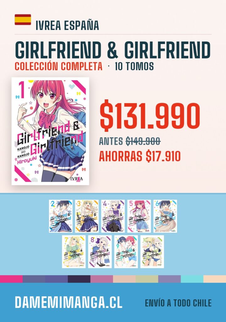 Girlfriend & Girlfriend Colección Completa (10 tomos) – Ivrea España