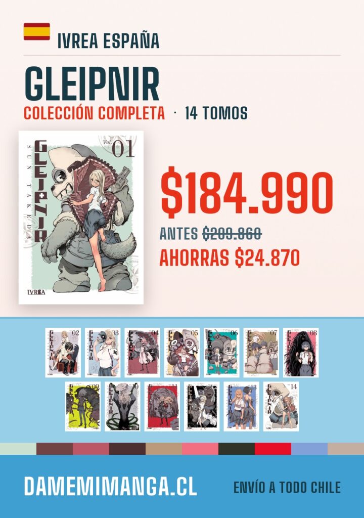 Gleipnir Colección Completa (14 tomos) – Ivrea España