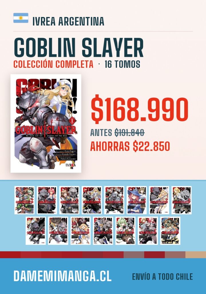 Goblin Slayer Colección Completa (16 tomos) – Ivrea Argentina