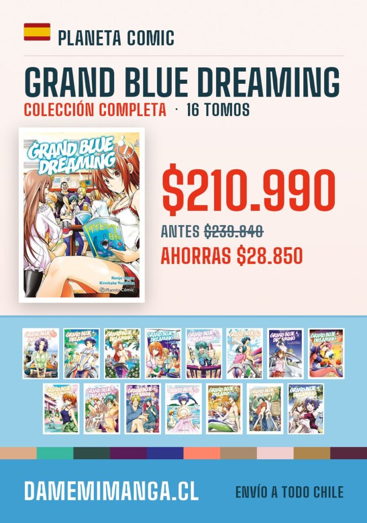 Grand Blue Dreaming Colección Completa (16 tomos) – Planeta Comic