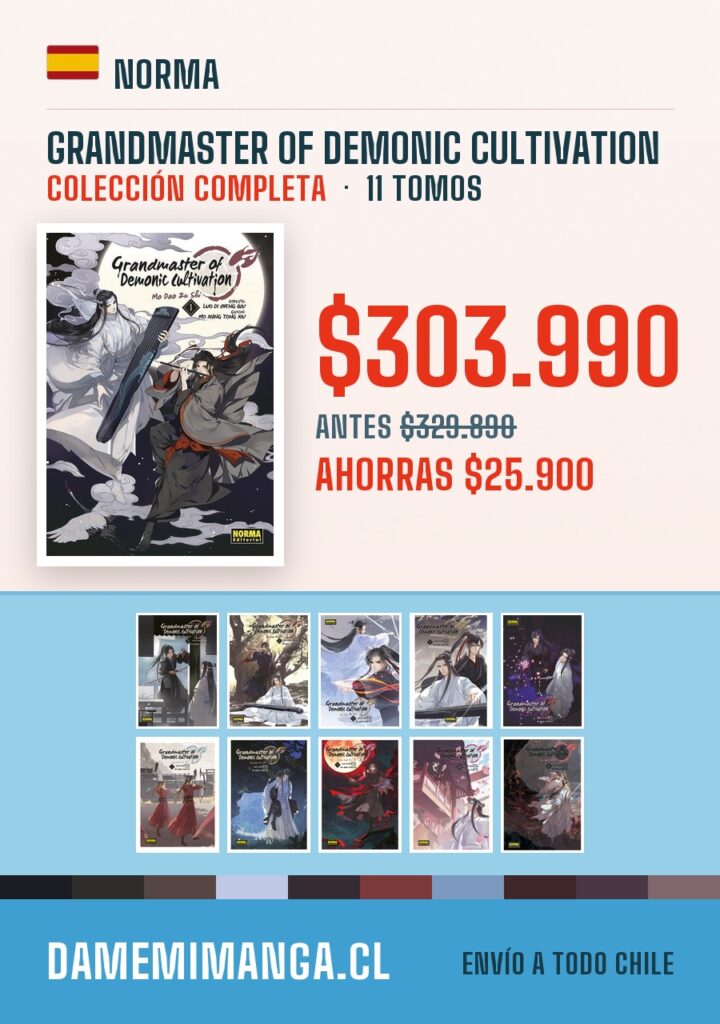 Grandmaster Of Demonic Cultivation Colección Completa (11 tomos) – Norma