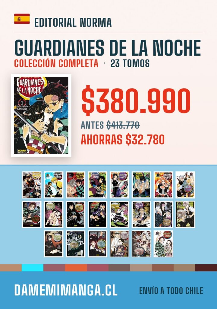 Guardianes De La Noche Colección Completa (23 tomos) – Editorial Norma