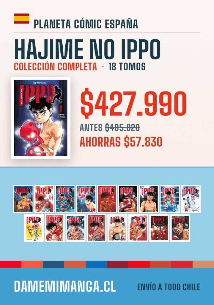 Hajime no Ippo Colección Completa (18 tomos) – Planeta Cómic España