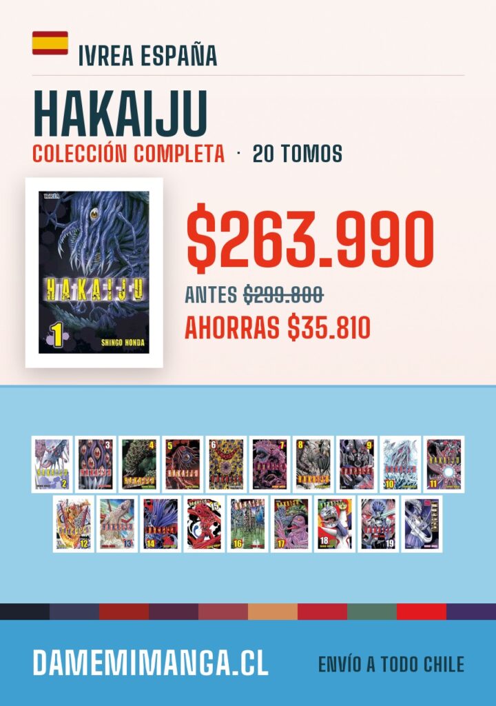 Hakaiju Colección Completa (20 tomos) – Ivrea España