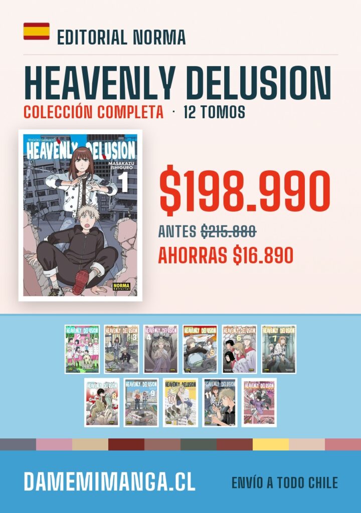 Heavenly Delusion Colección Completa (12 tomos) – Editorial Norma