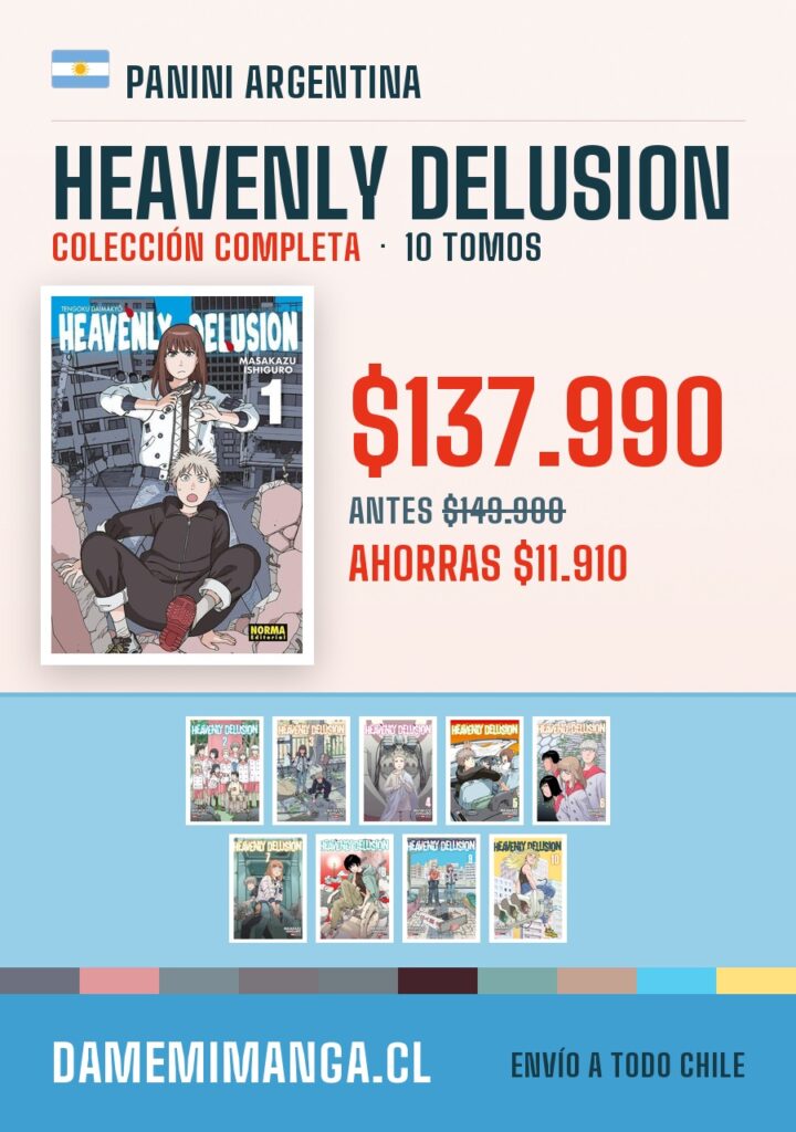 Heavenly Delusion Colección Completa (10 tomos) – Panini Argentina