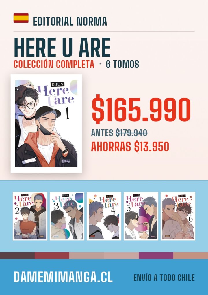 Here U Are Colección Completa (6 tomos) – Editorial Norma