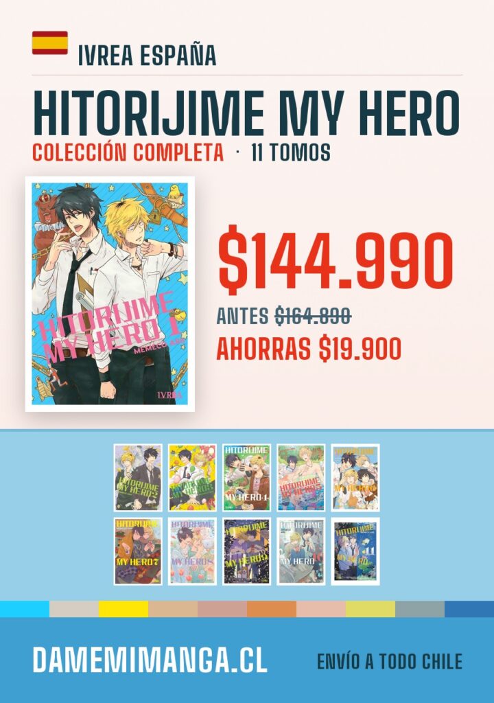 Hitorijime My Hero Colección Completa (11 tomos) – Ivrea España