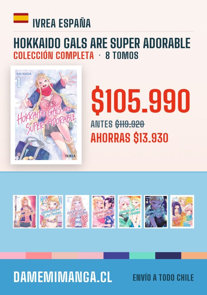 Hokkaido Gals Are Super Adorable Colección Completa (8 tomos) – Ivrea España