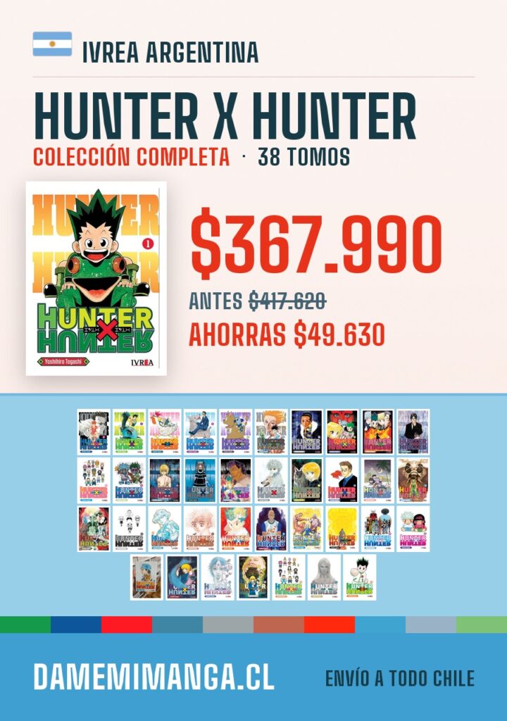 Hunter X Hunter Colección Completa (38 tomos) – Ivrea Argentina