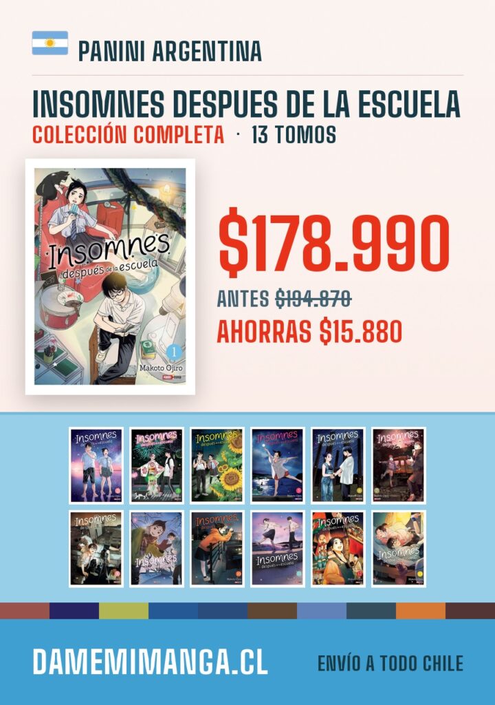 Insomnes Despues De La Escuela Colección Completa (13 tomos) – Panini Argentina