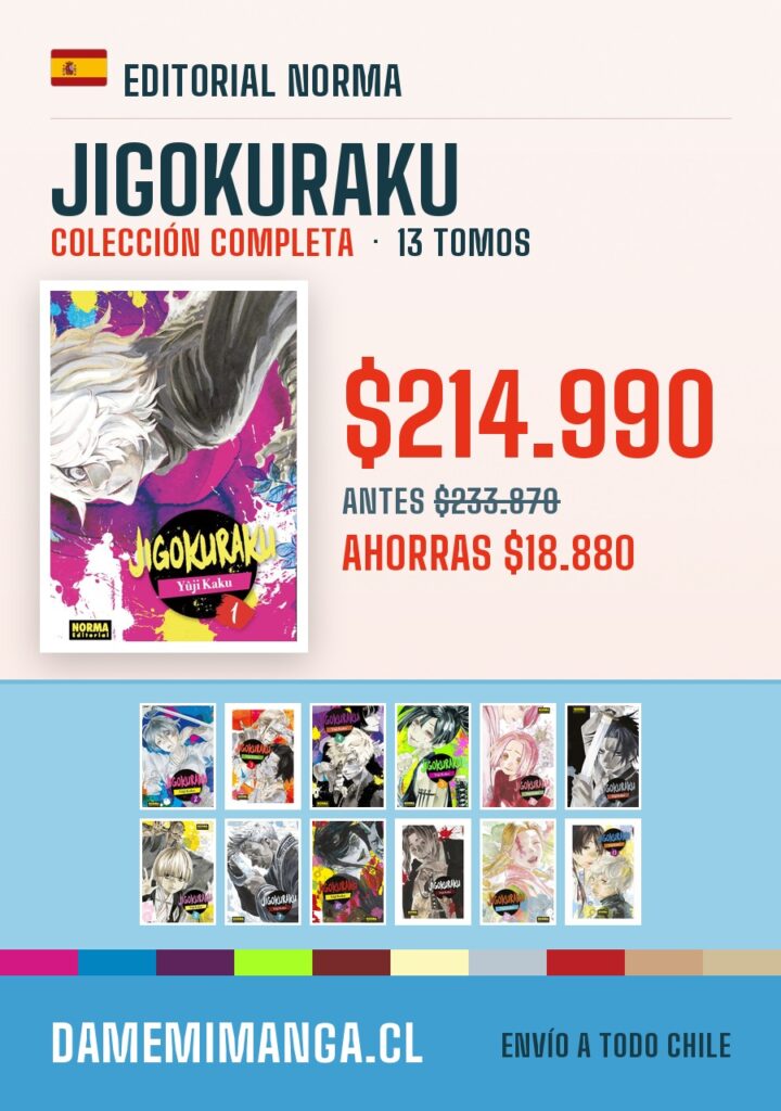 Jigokuraku Colección Completa (13 tomos) – Editorial Norma